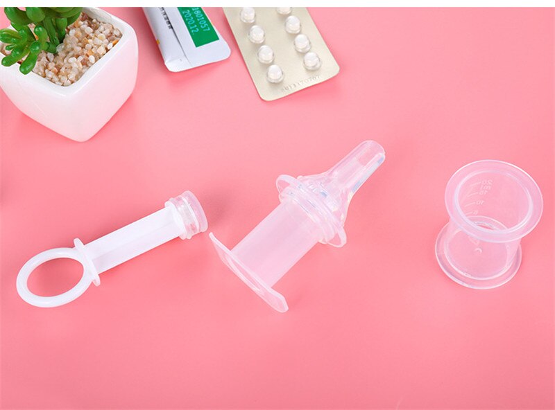 Baby Feeding Safe Medicine Dispenser Needle Feeder Pacifier Nipple Newborn Baby Kids Food Fruit Maker Processor Tools Grinder